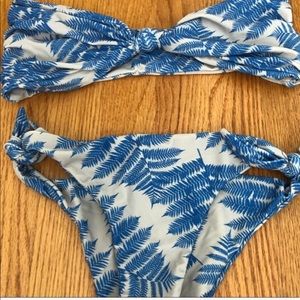 Mikoh blue fern Carmel Top & Valencia Bottoms Set